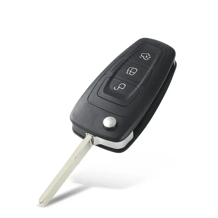 Klapsleutelbehuizing 3 knops geschikt voor Ford