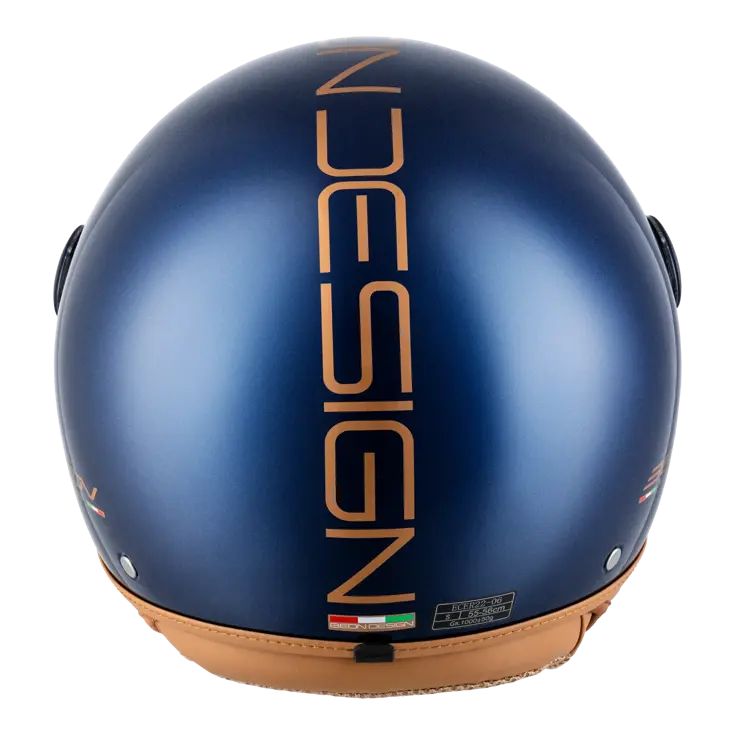 Design Luxe Scooterhelm met vizier