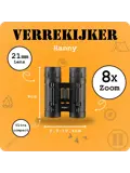 Homey’s Compact Verrekijker – Dakkant – 08x21