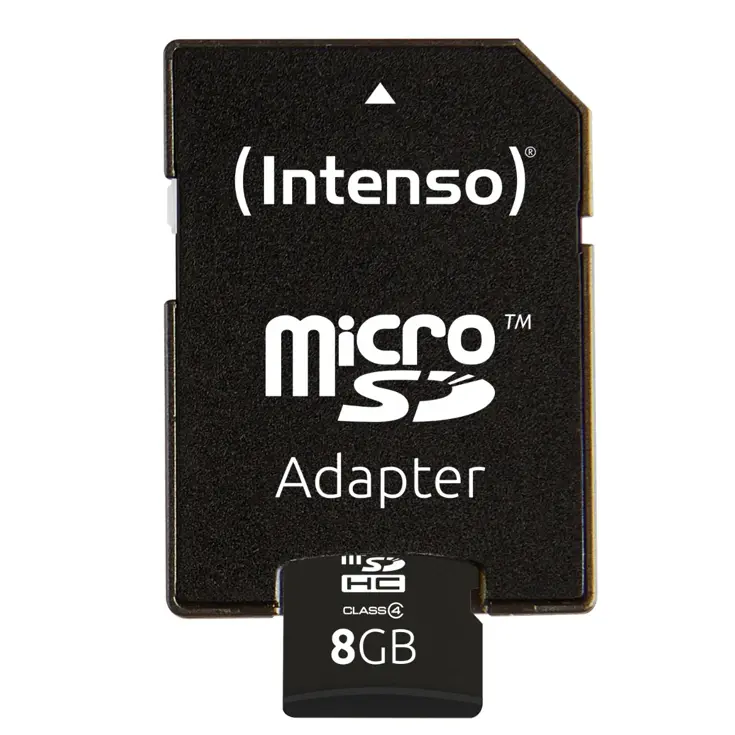 micro SDHC kaart - 8GB