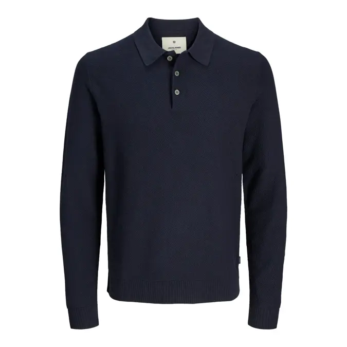 Heren Sandri Knit Polo LS Jack & Jones