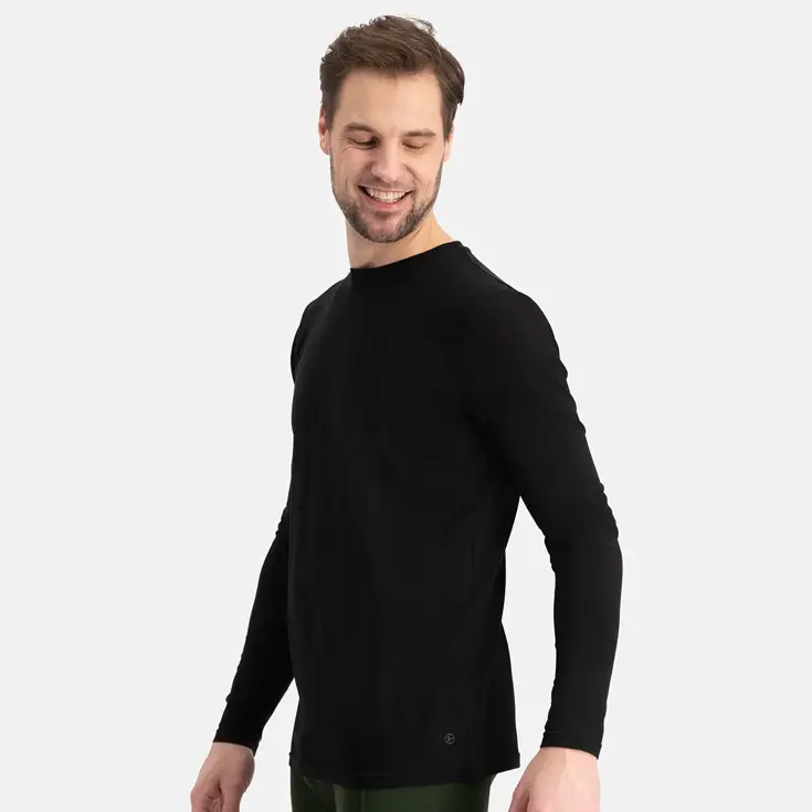 Bamboo Basics - O-hals Thermo Shirt Tyson - Heren