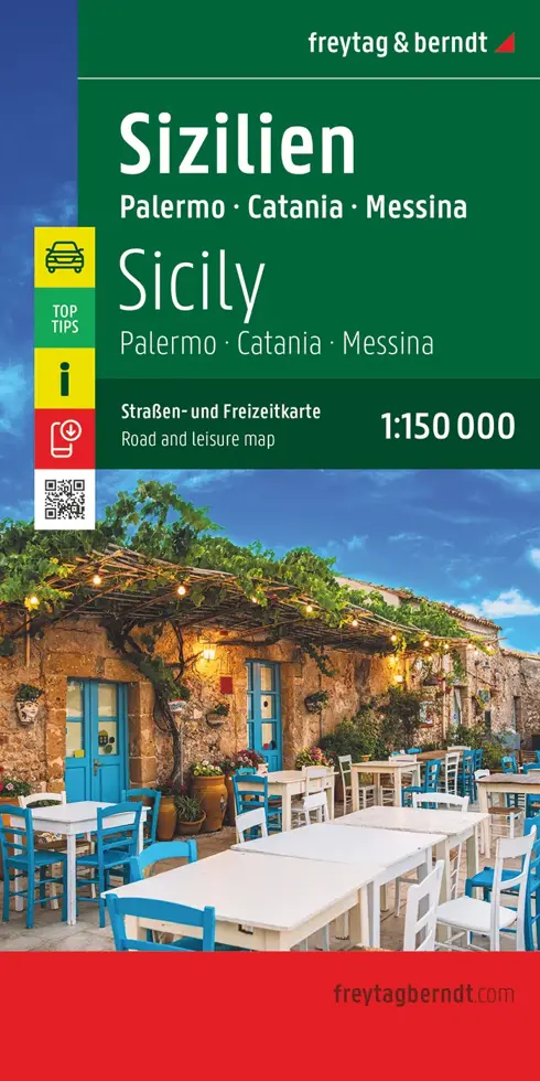 Wegenkaart Sicilië - Palermo