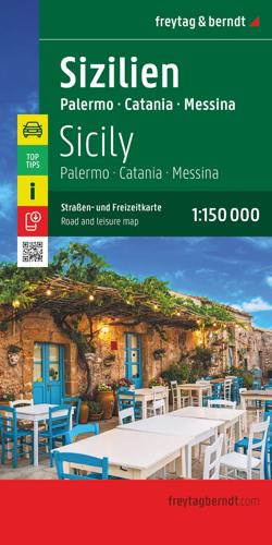Wegenkaart Sicilië - Palermo
