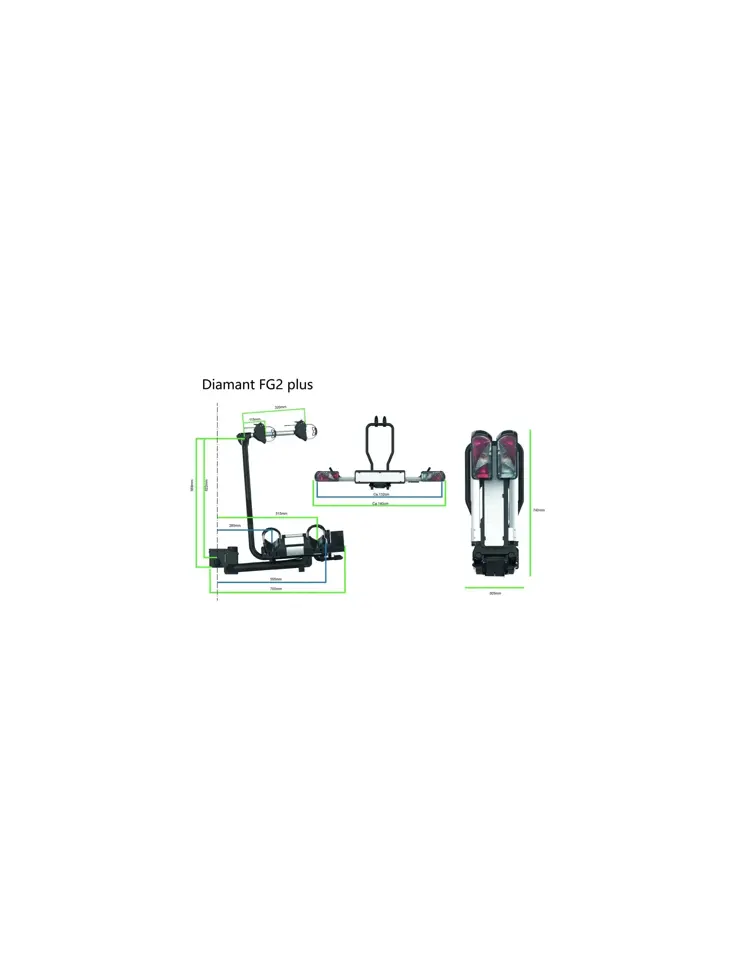 Pro-User fietsendrager Diamant FG2 plus