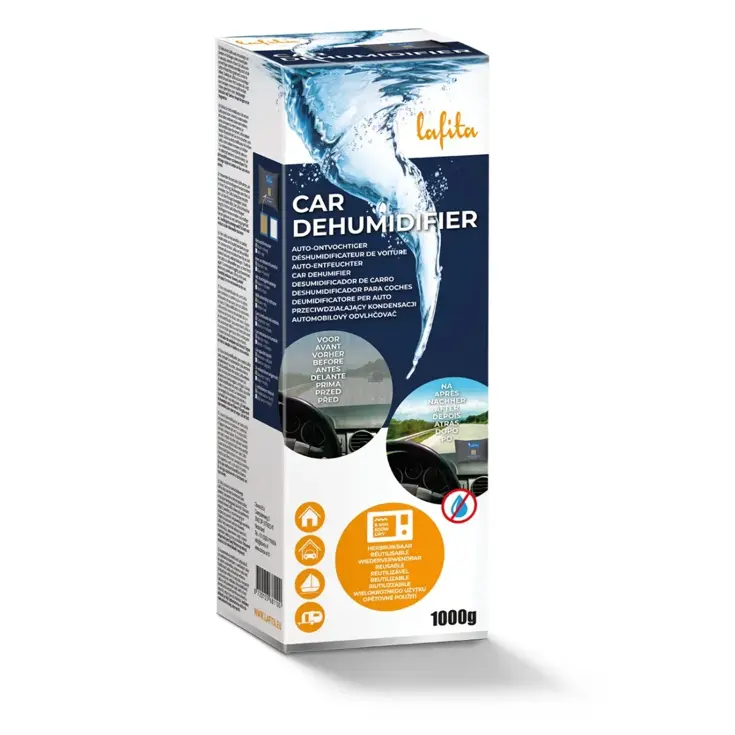 Auto Vochtvanger - 2x - 1000 gram - herbruikbaar