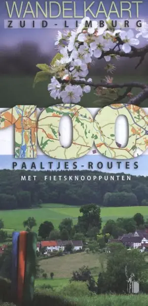 Wandelkaart Zuid-Limburg - Paaltjes routes