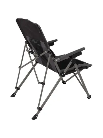 Bo-Camp Vouwstoel Fraser 4-Standen Antraciet