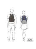 Basics Backpack Melange  | 22 L