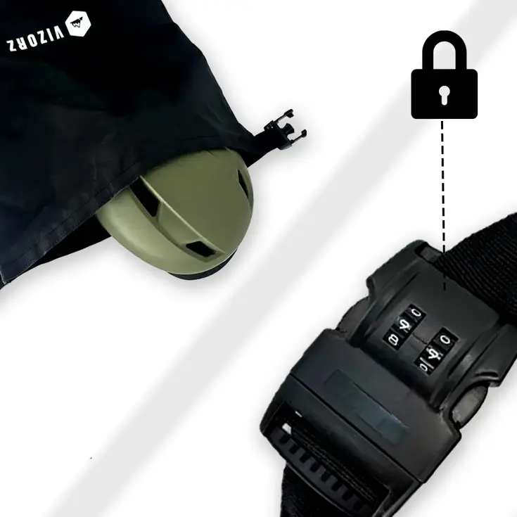 Lockbag - Afsluitbare fietshelmtas