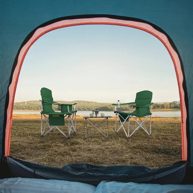 Campingstoel XXL - Opvouwbaar - 150KG - Vouwstoel