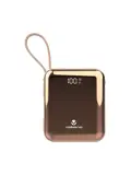 Powerbank 10.000 mAh met ingebouwde kabels