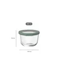 Mepal Cirqula Glazen vershouddoos rond 500 ml