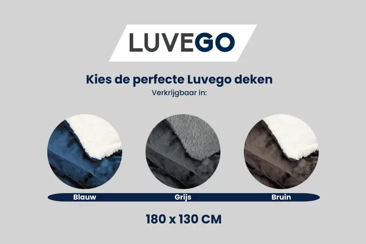 Luvego - Elektrische Deken - timer