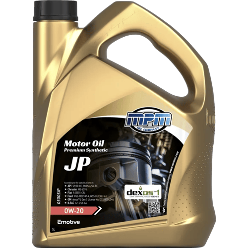 Motorolie 0w20 jp premium synthetic | 5 liter