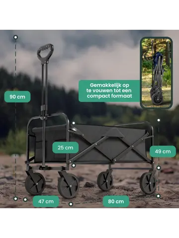 Bolderkar Opvouwbaar