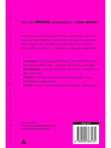 Prisma woordenboek Frans-Nederlands