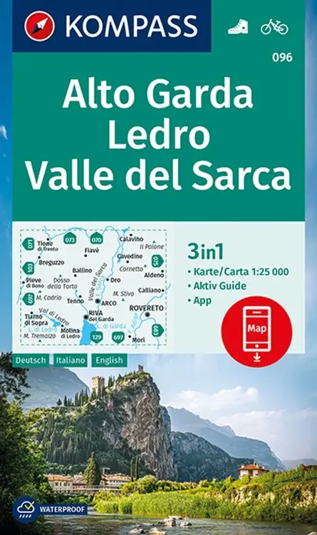 Wandelkaart WK096 Alto Garda - Ledro