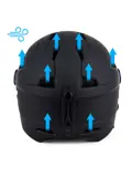 Vizorz Skihelm - Inclusief 2 vizieren