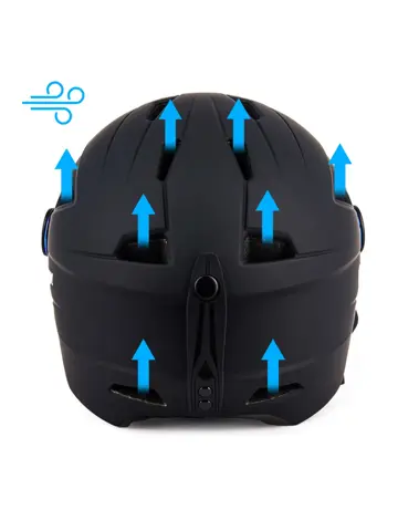 Vizorz Skihelm - Inclusief 2 vizieren