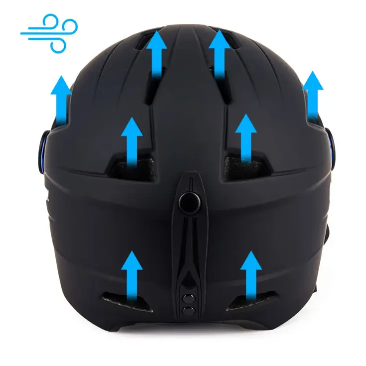 Vizorz Skihelm - Inclusief 2 vizieren