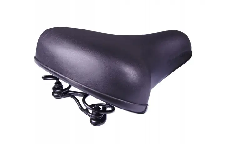 Simson Fietszadel Basis - Zwart