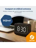 FM Klokradio Bluetooth Dual Alarm