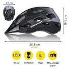 Fietshelm - Mountainbike Helm - Zwart