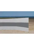 Windschermharing 30cm 4 Stuks