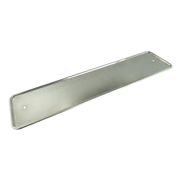 Roestvrijstalen kentekenplaathouder 52x11 cm