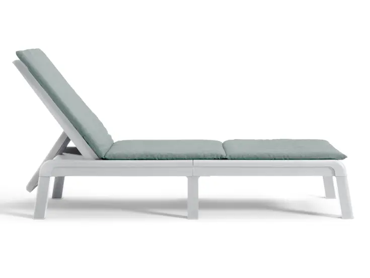 Mallorca Ligbed Wit - 187.5x58x29cm