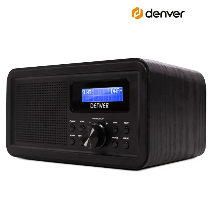 DAB+/FM Radio Wekkerfunctie 40 voorkeurszenders