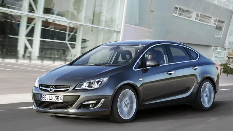 Opel Astra J 1e facelift