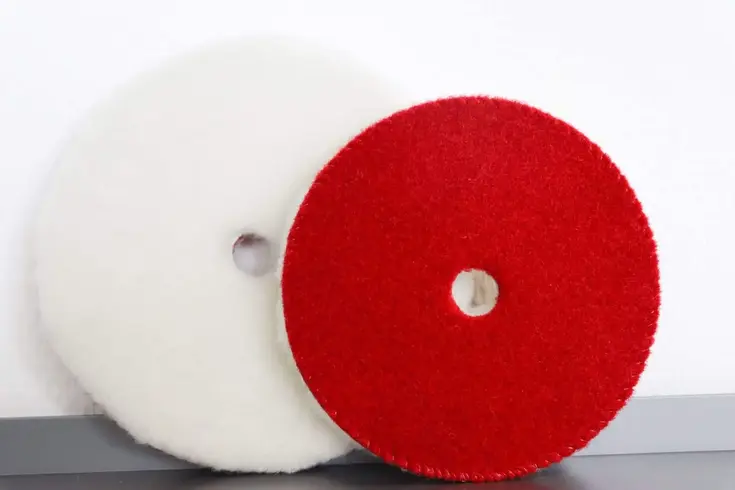 Lambswool Pad Short 126mm Polijstpad