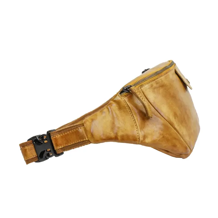 Matt - Leren heuptas - Crossbody