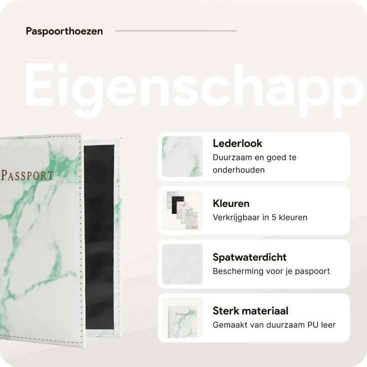 Paspoort hoes – Kunstleer