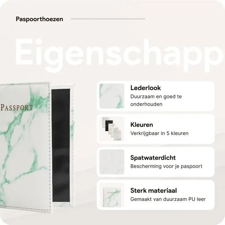 Paspoort hoes – Kunstleer