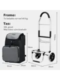 Boodschappentrolley 50L