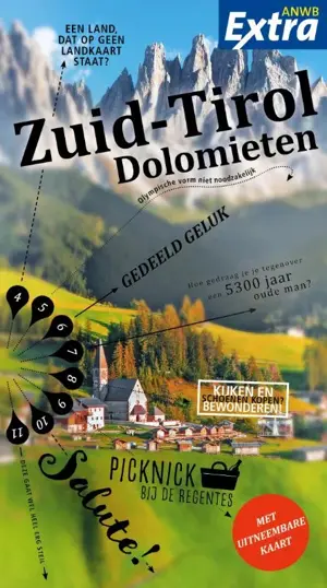 ANWB Extra reisgids Zuid-Tirol Dolomieten