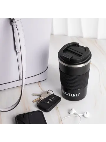 Travelnet thermosbeker voor onderweg - 380 ml