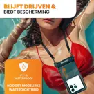 Waterdichte Telefoonhoesje 6.8" Zwart - Drijvend