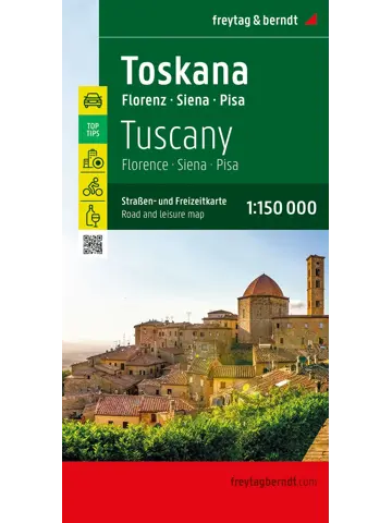 Wegenkaart Toscane - Florence