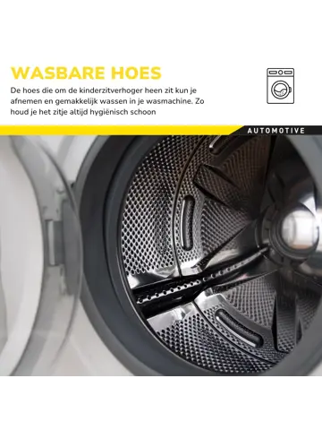 Kinderzitje Grijs - Stoelverhoger UN ECE