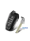 Smart key behuizing geschikt voor Peugeot/Citroen