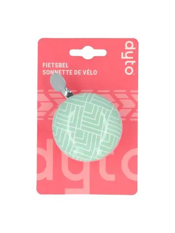 Dyto Fietsbel DingDong 60mm mint groen