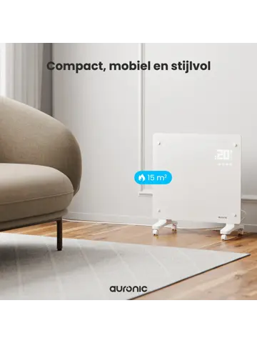 Auronic Convectorkachel - 1000W