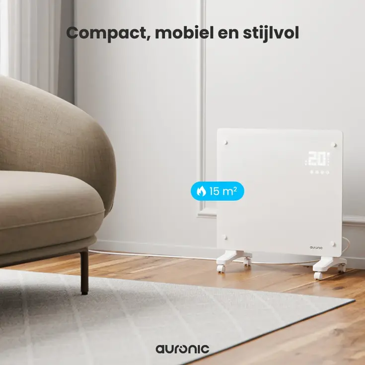 Auronic Convectorkachel - 1000W