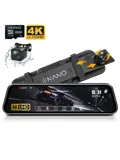 T55 4K 2CH Full Mirror Wifi GPS 32gb dashcam
