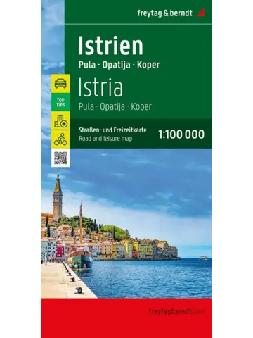 Wegenkaart Istrië - Pula