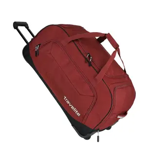 Travelite Kick Off Wheeled Duffle red Rood